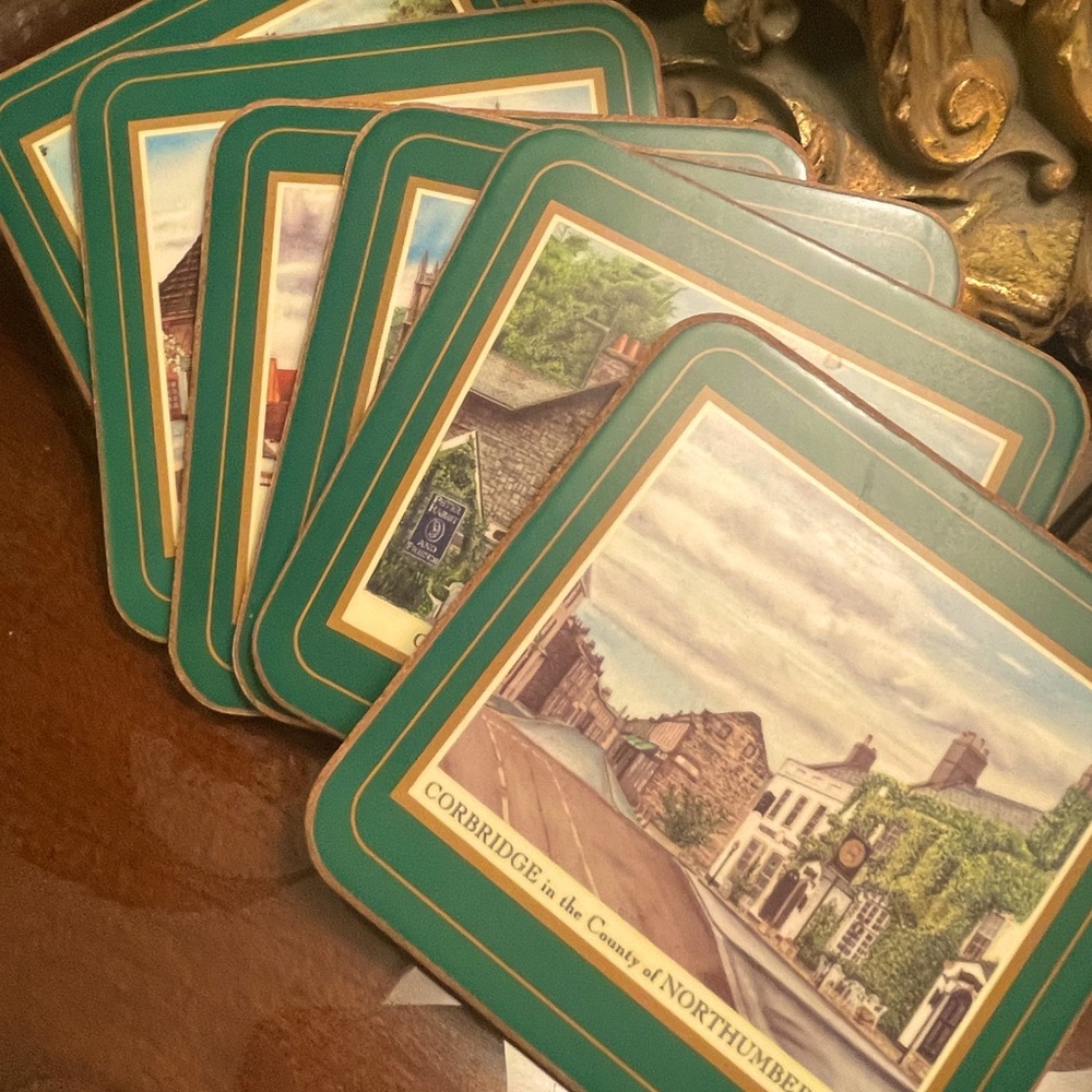 Set of 6 Pimpernel Coasters